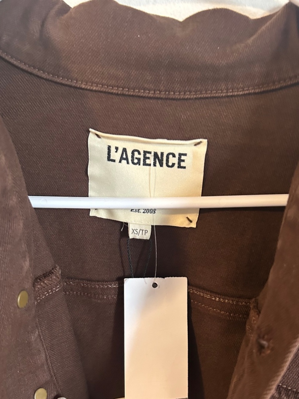 L'AGENCE Koda Crop Fringe Jacket - Picture 6 of 9